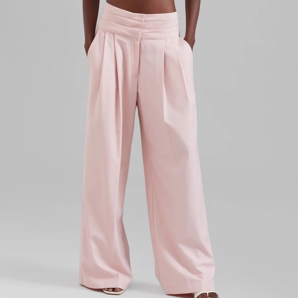 The Frankie Shop Pants - JAIPUR WIDE PANTS in Lotus Size L from The Frankie Shop